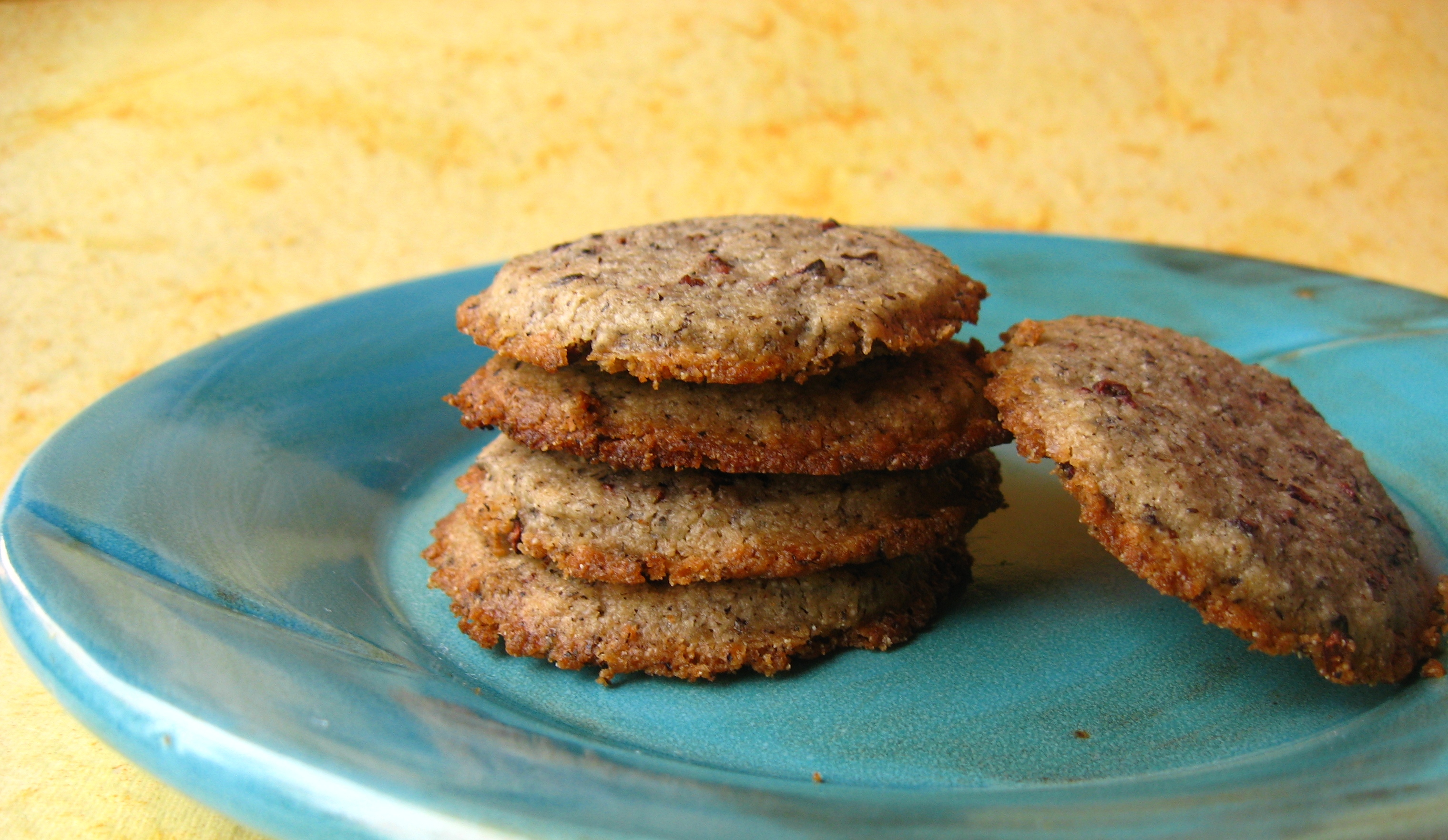 Buttery Buckwheat Nibby Cookies • Shaheen Peerbhai